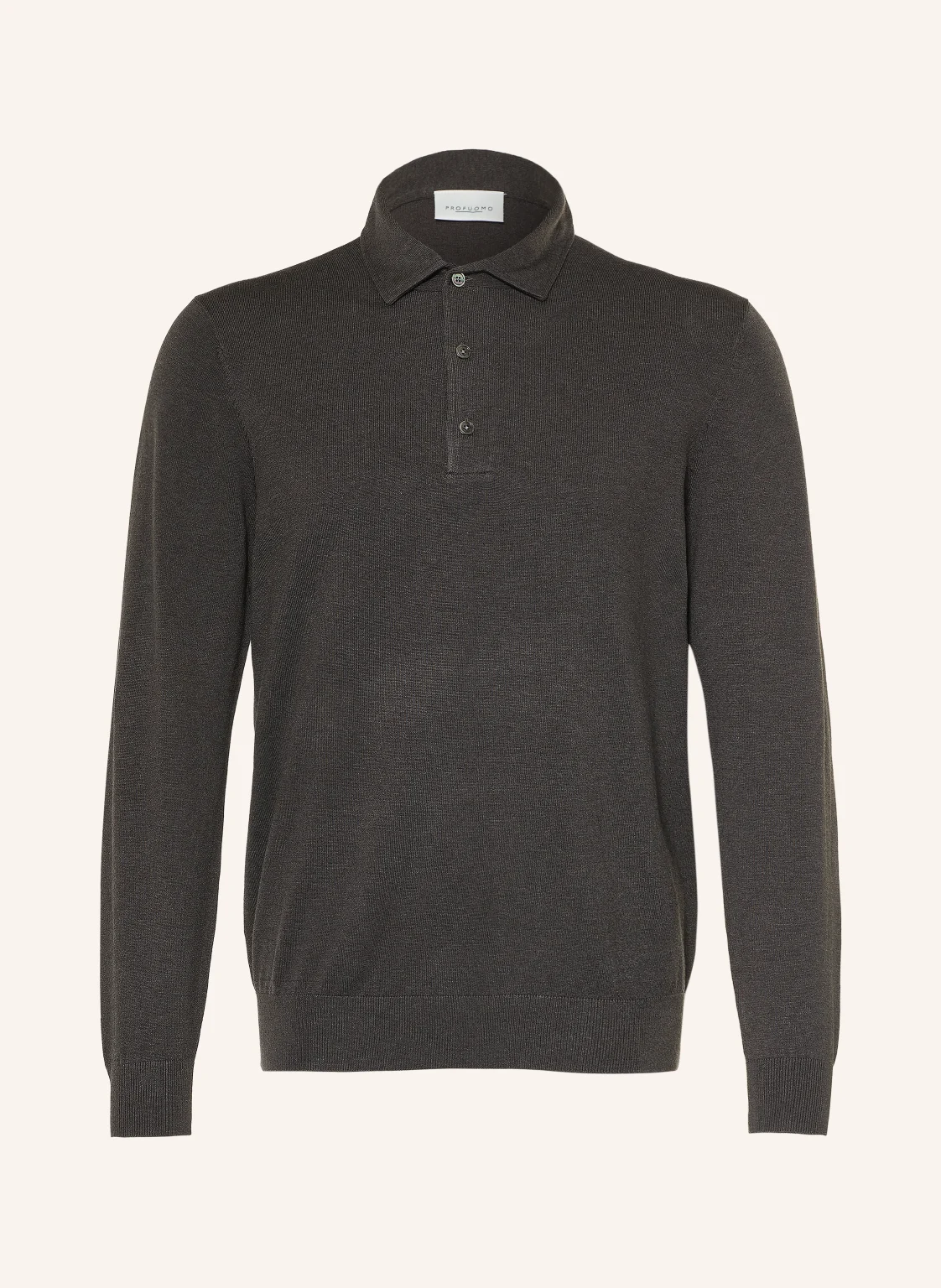 PROFUOMO Strick-Poloshirt