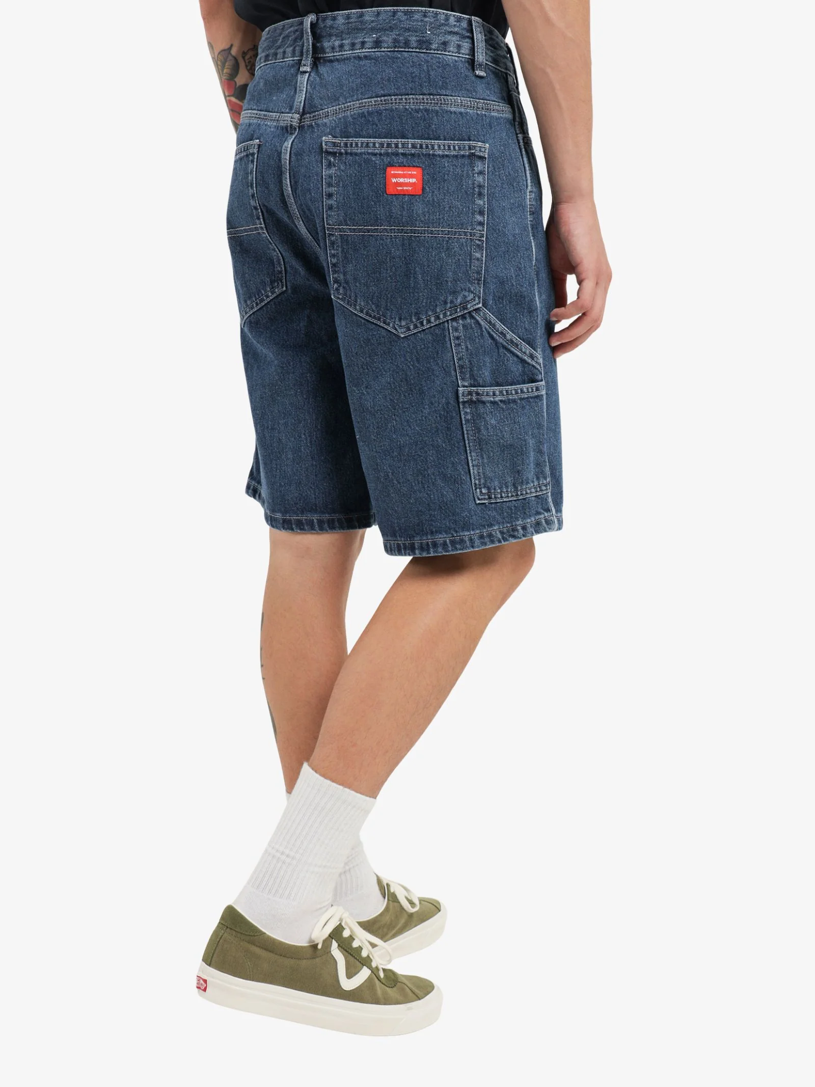 Carpenter Jean Shorts