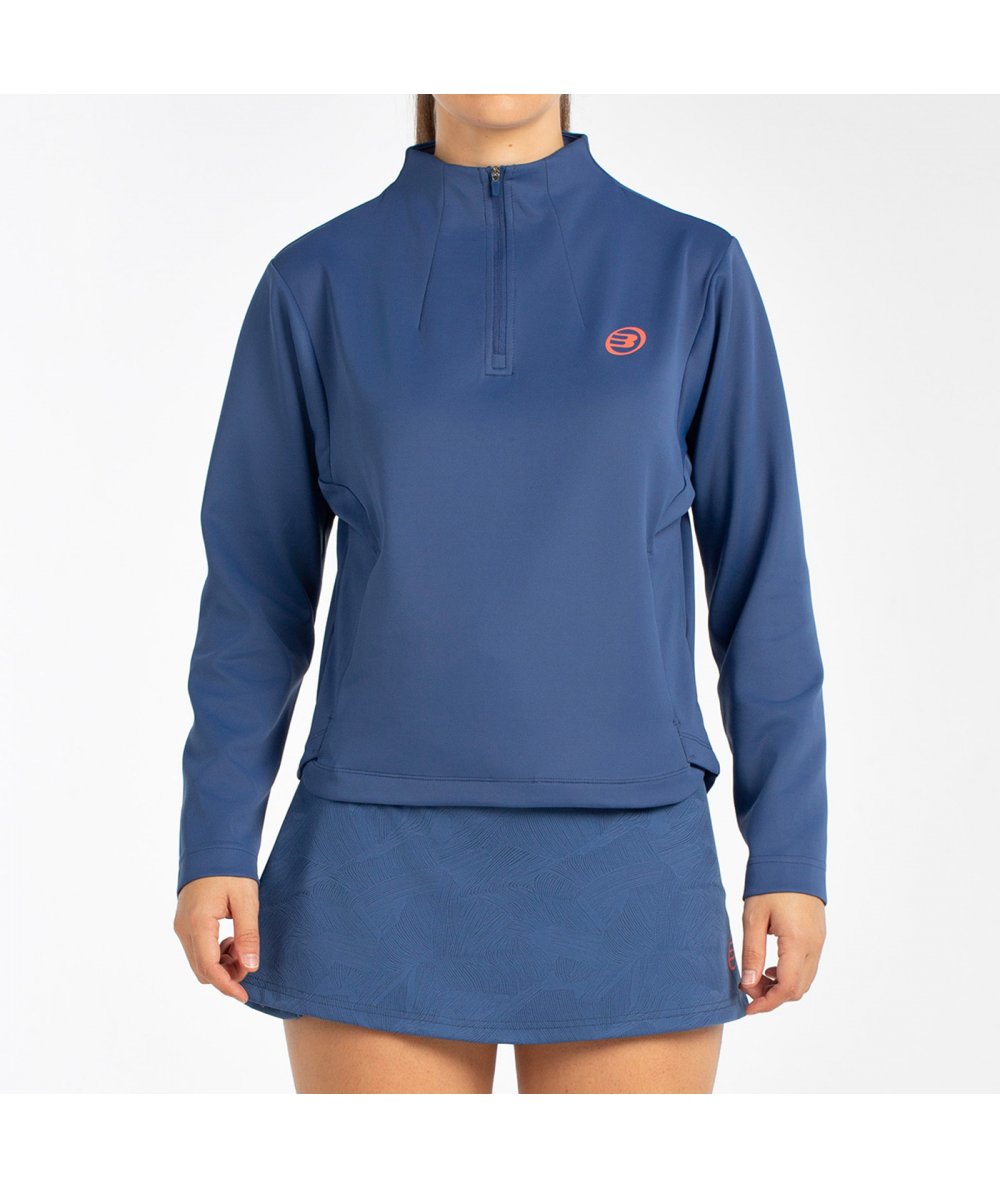 SUDADERA BULLPADEL CULLE AZUL SOMBRA