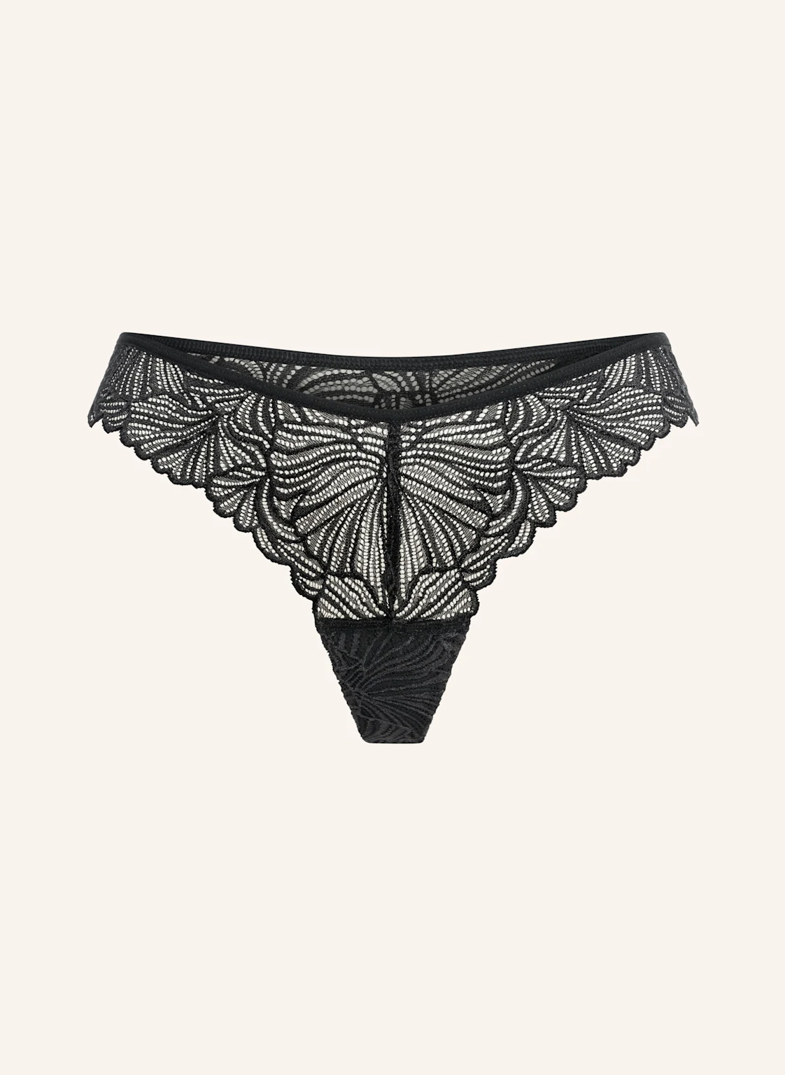 erlich textil Fluid Lace Spitzen Brazil String mit Polyamid