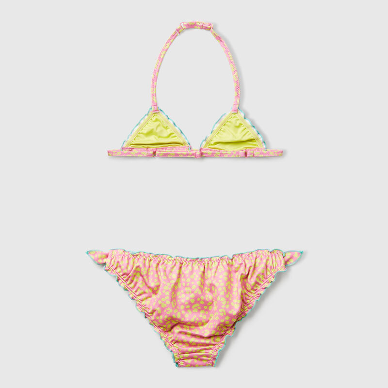 Bikini with animal print