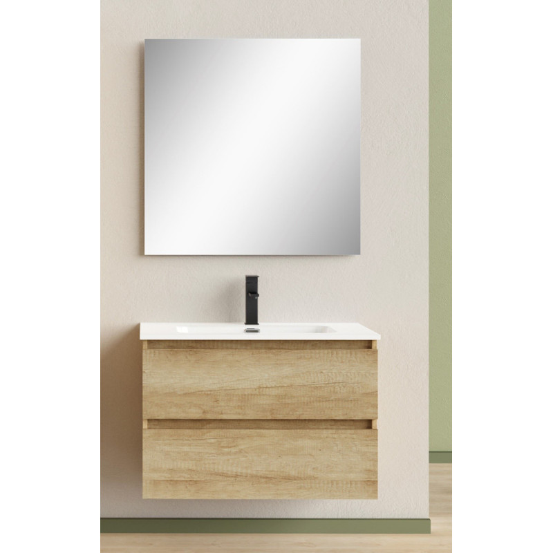 Ensemble de salle de bain Rio chêne 80 cm AQUATRENDS