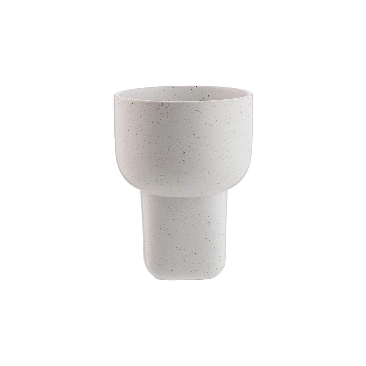Bolia - Forma Vase, Ø 15 x H 20 cm, weiß