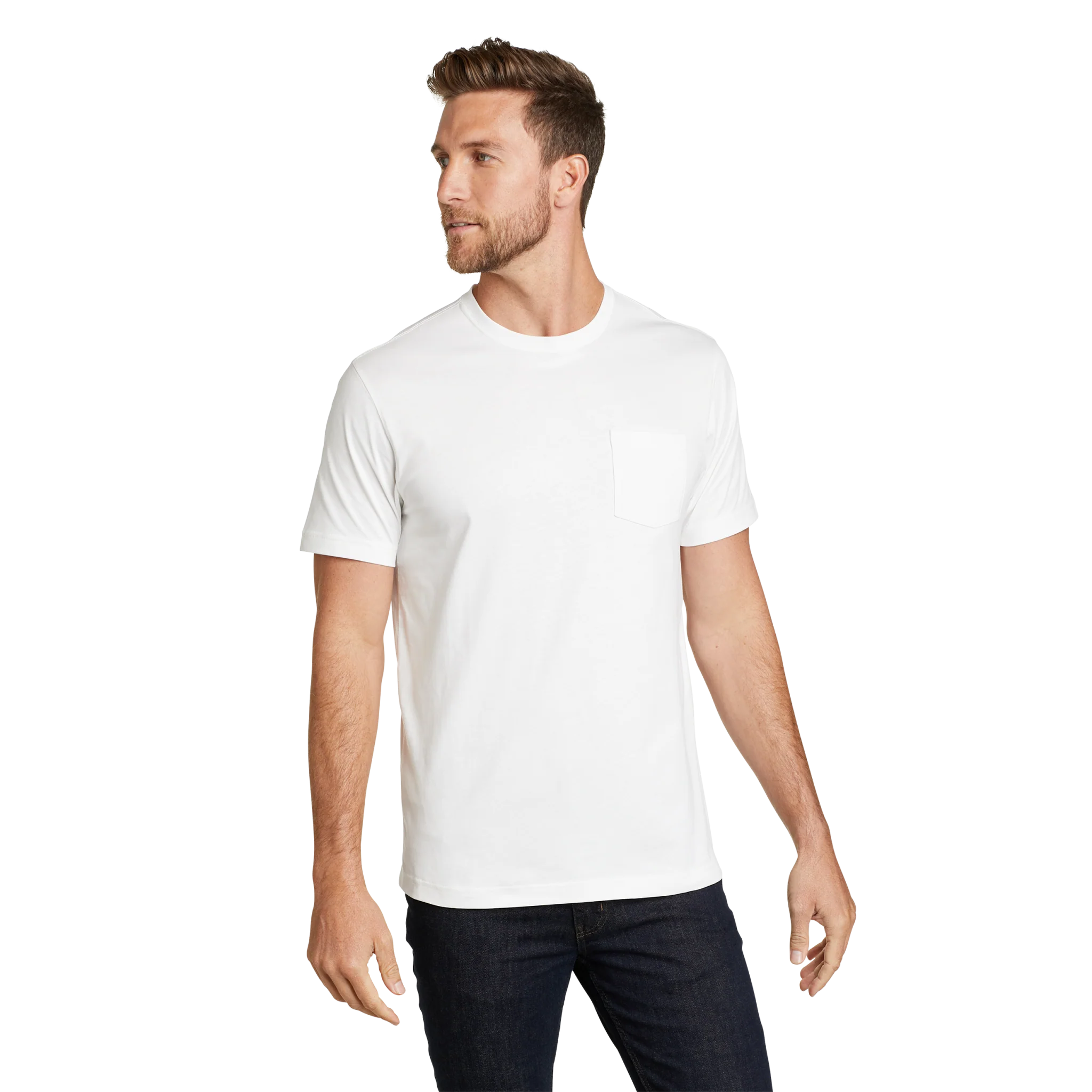 Men's Legend Wash 100% Cotton Short-Sleeve Pocket T-Shirt