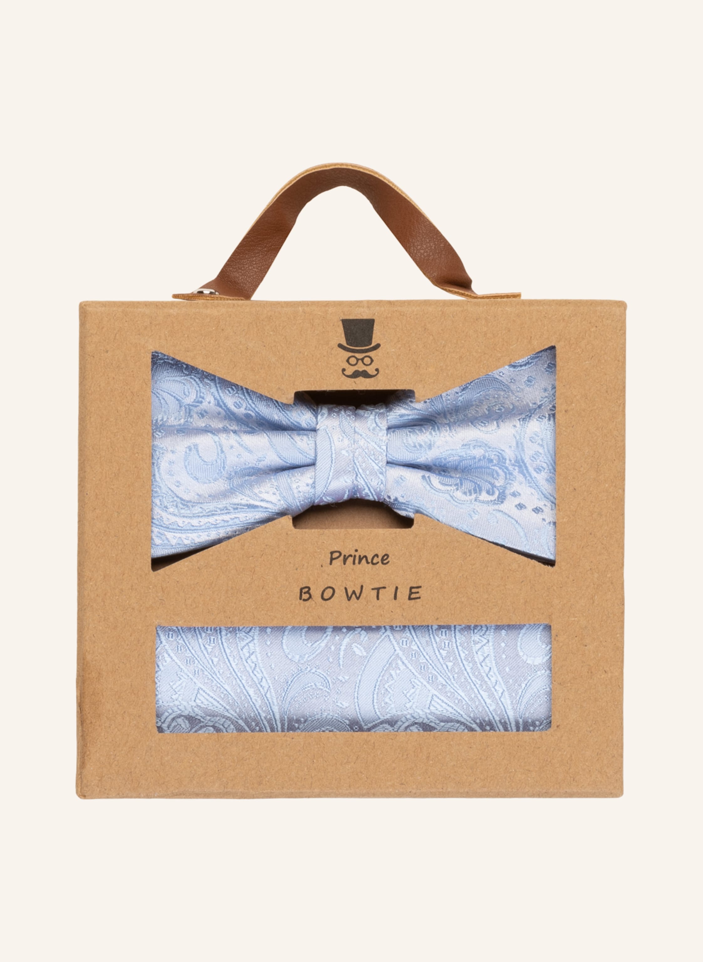 Prince BOWTIE Set: Fliege und Einstecktuch
