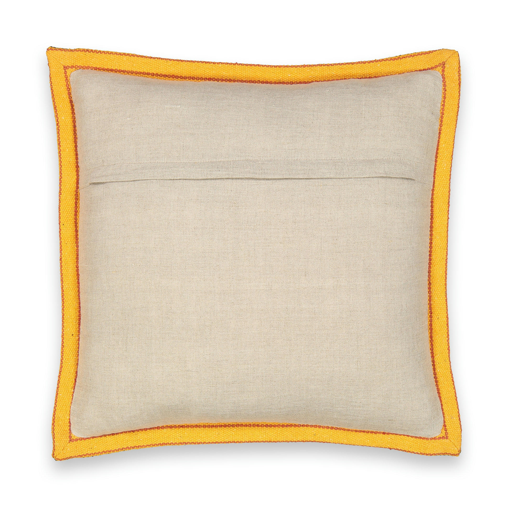 Housse de coussin lin imprimé Zelya