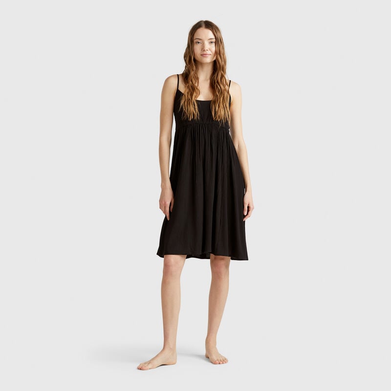 Dress in pure viscose