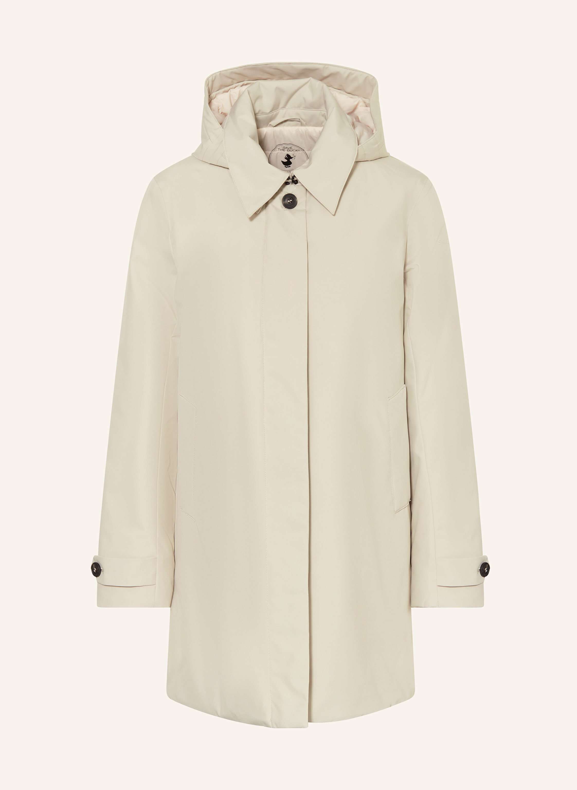 SAVE THE DUCK Parka EMBIE mit abnehmbarer Kapuze