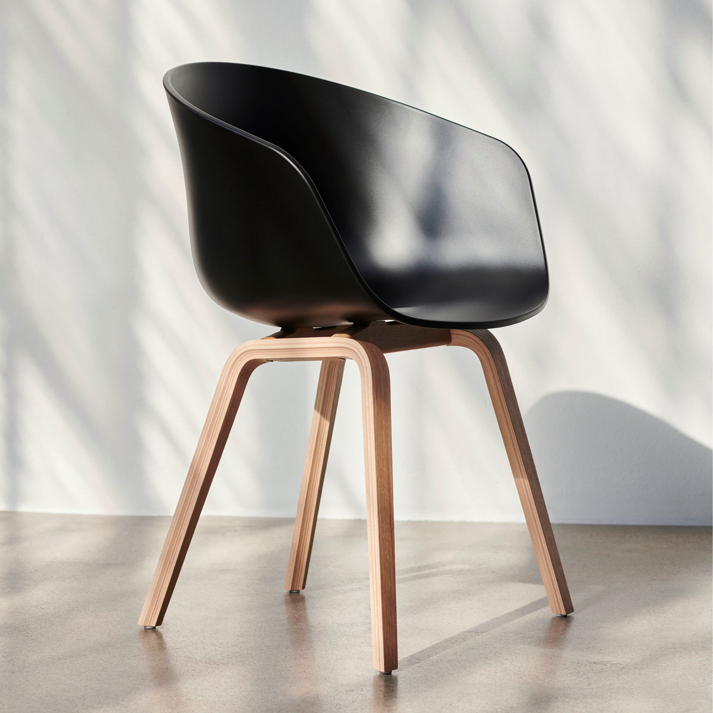 HAY About a Chair AAC22 Stoel - Oak - Black