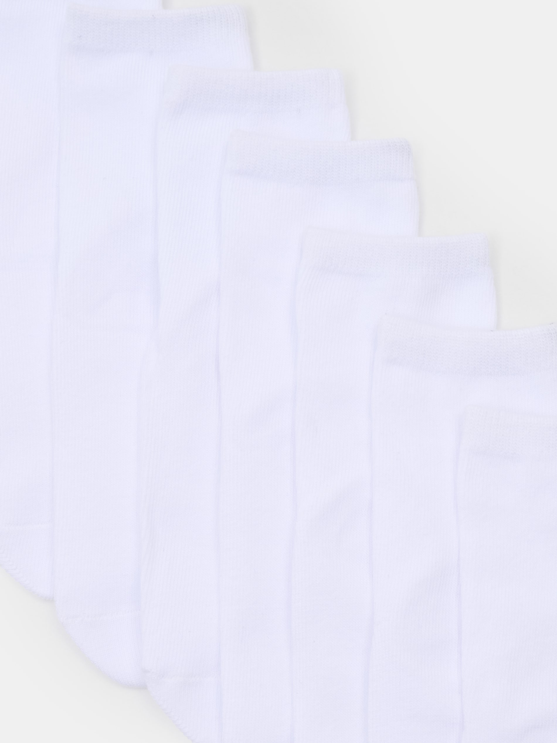 Gładkie skarpetki z bawełną 10 pack