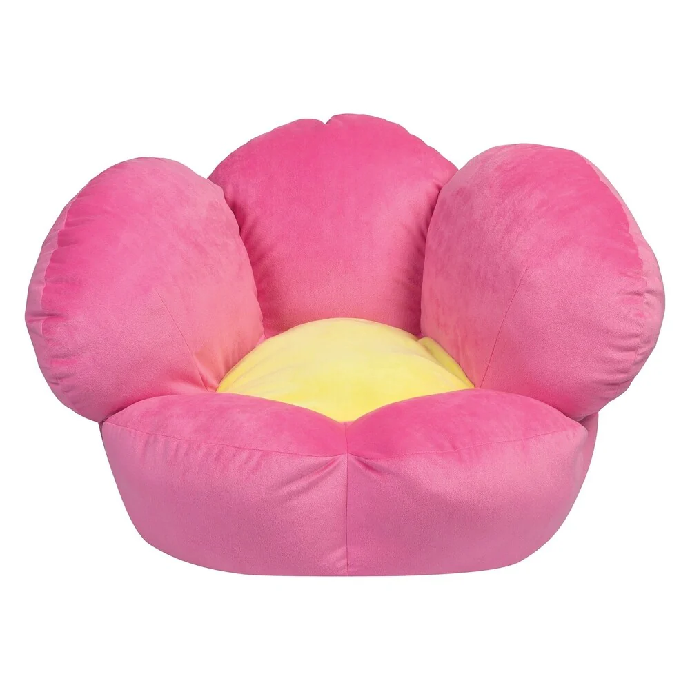Children's Plush Flower Character Chair