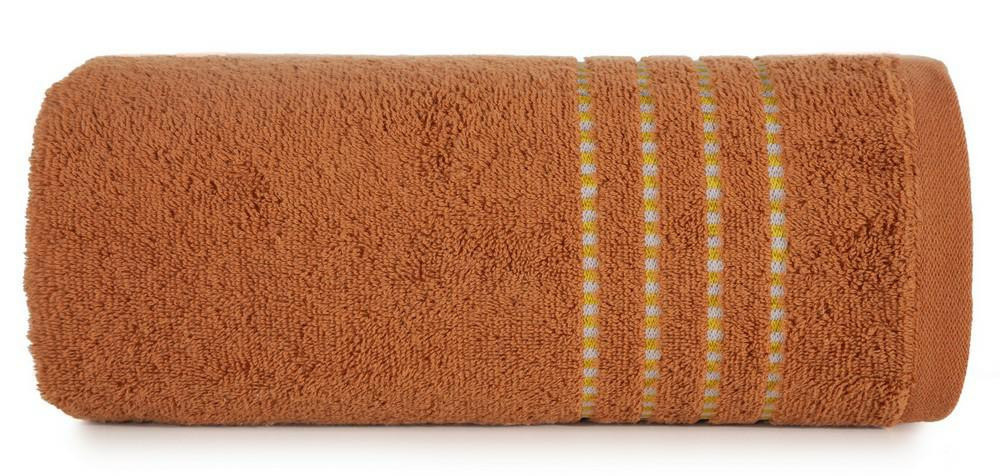 Ręcznik 30x50 Fiore ceglasty 500g/m2 frotte