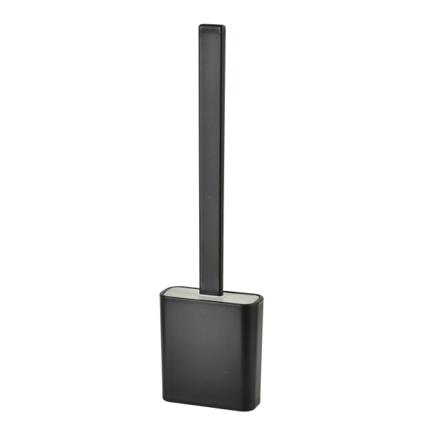 EDA SILICONE BLACK Szczotka WC czarna 10x4x36cm TPR