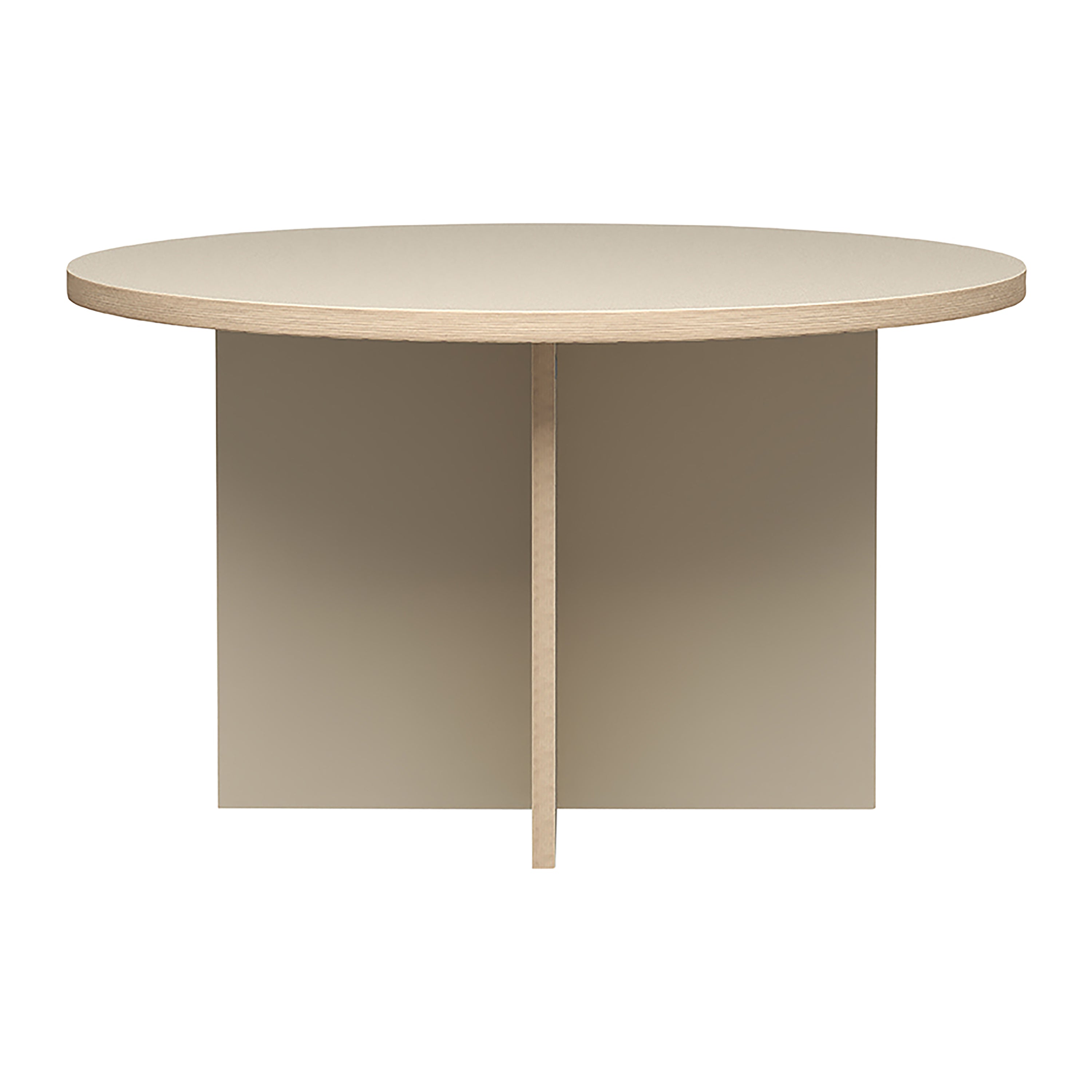 HKliving Dining Table Eettafel - Ø 130 cm - Cream