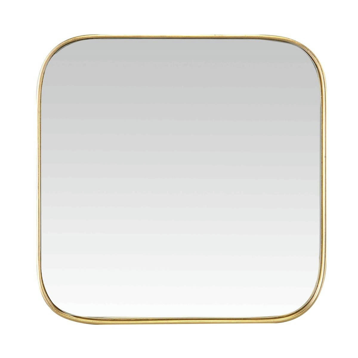 - Miroir carré aux bords fins 30x30cm