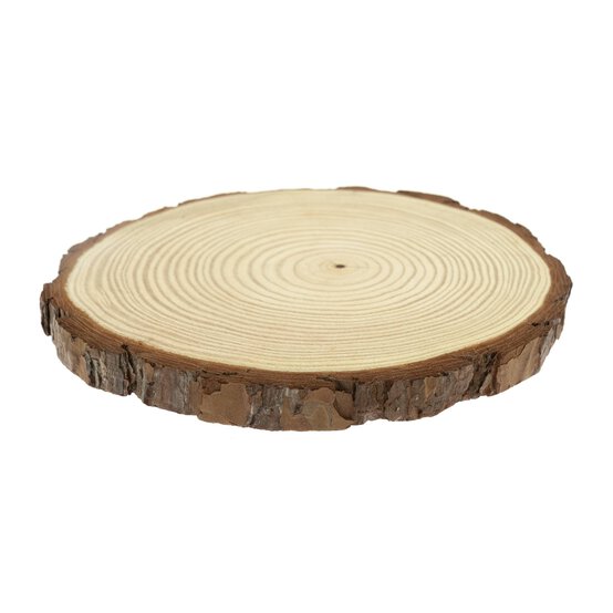 Natural Wooden Pine Slice 20cm