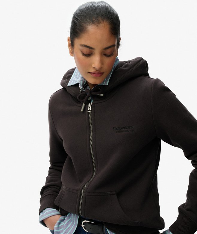 Athletic Essentials Logo Zip Hoodie