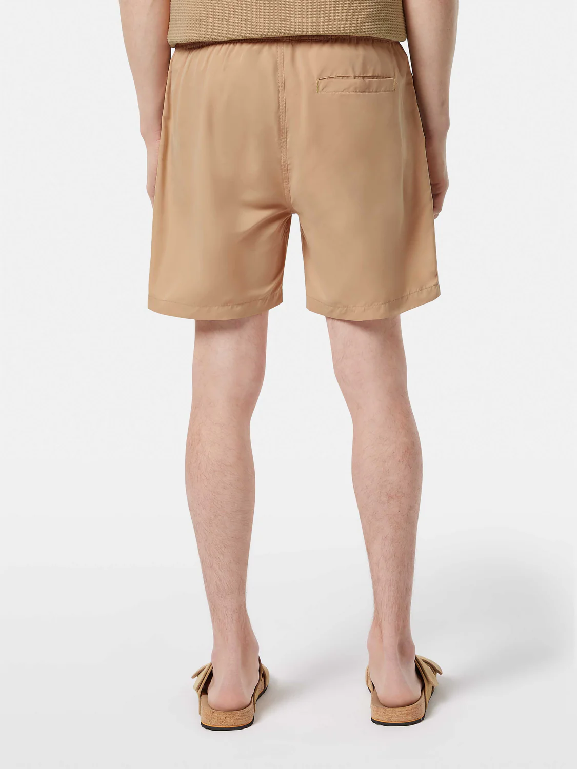 Solid Mid-Length Swimshort