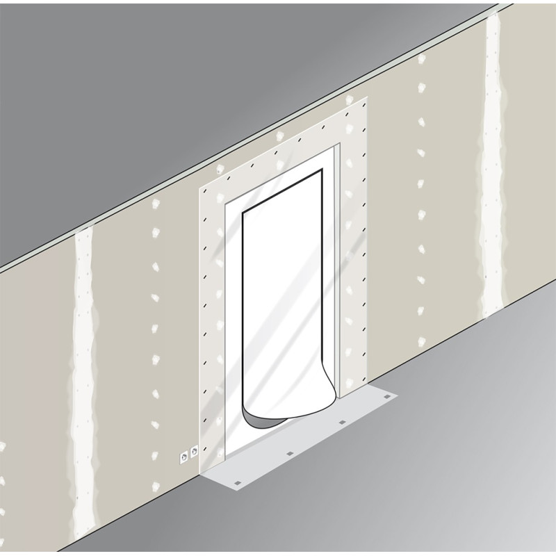Porte en plastique zippée 220 x 112 cm FAR TOOLS