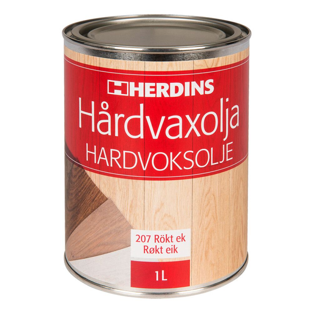 HARDVOKSOLJE HERDINS RØKT EIK 1L