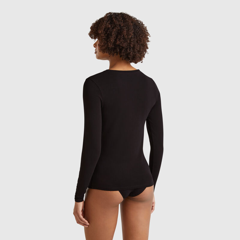 Super stretch cotton t-shirt