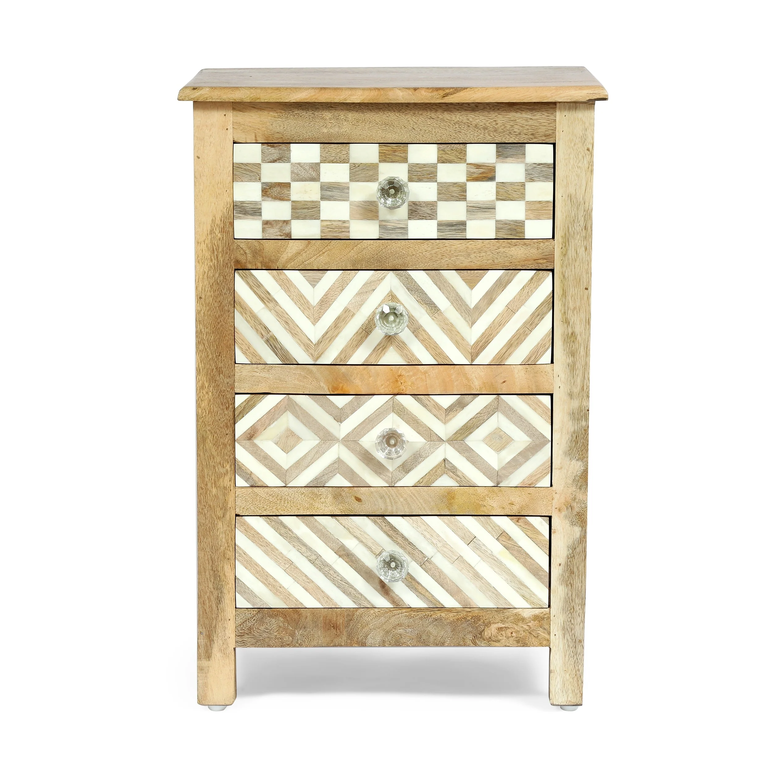 Sandia Mango Wood Nightstand by Christopher Knight Home