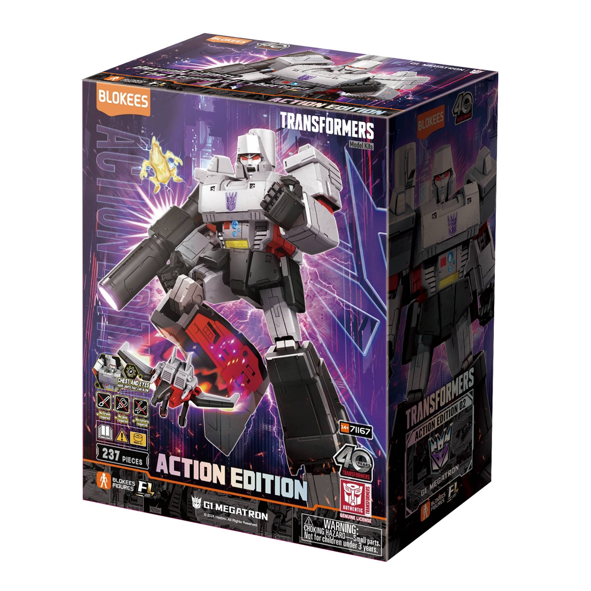 Blokees Transformers G1 Megatron Model Kit