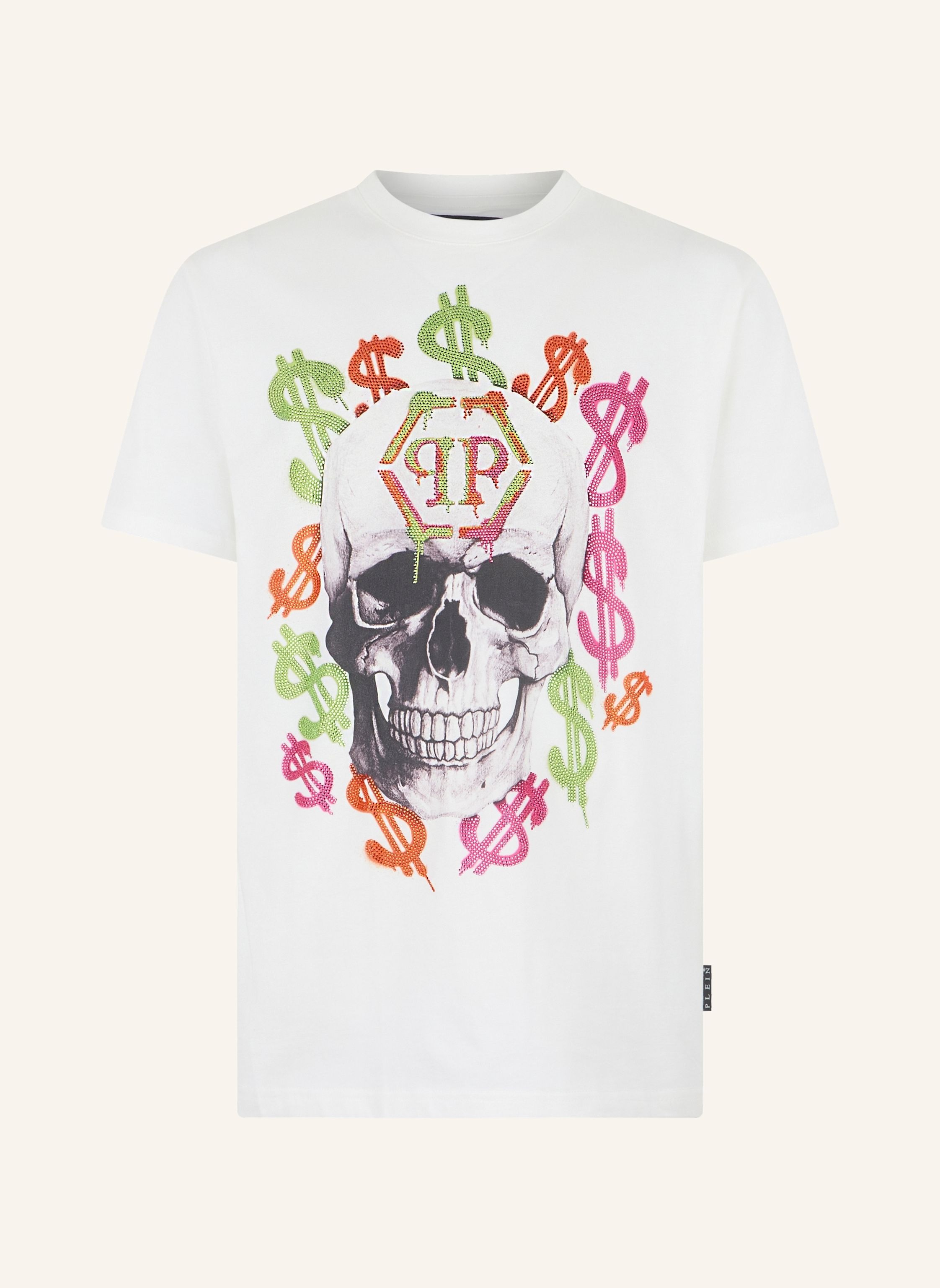 PHILIPP PLEIN Kurzarm-Rundhals-T-Shirt