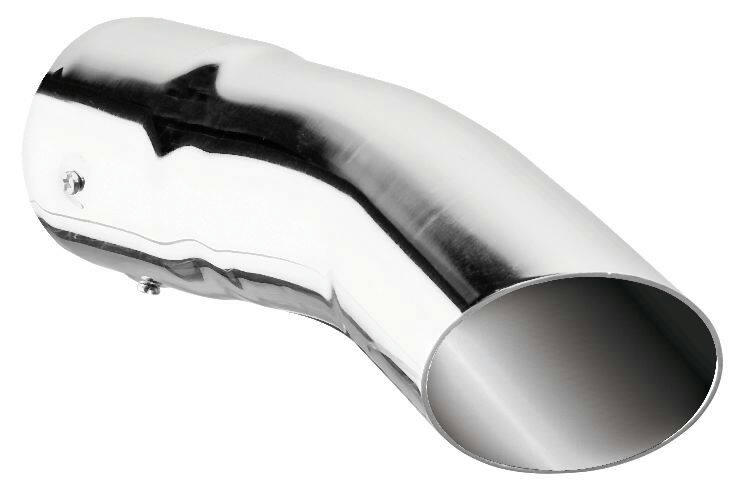 Pilot Chrome Turndown Exhaust Tip, 9-in