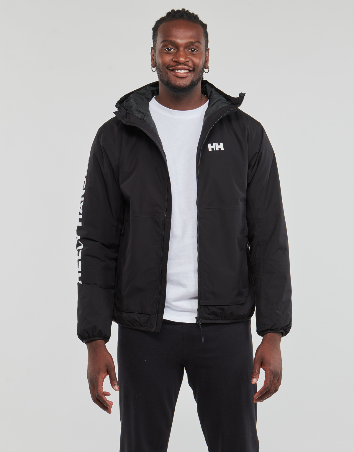 Helly Hansen - ERVIK INS RAIN JACKET - Black