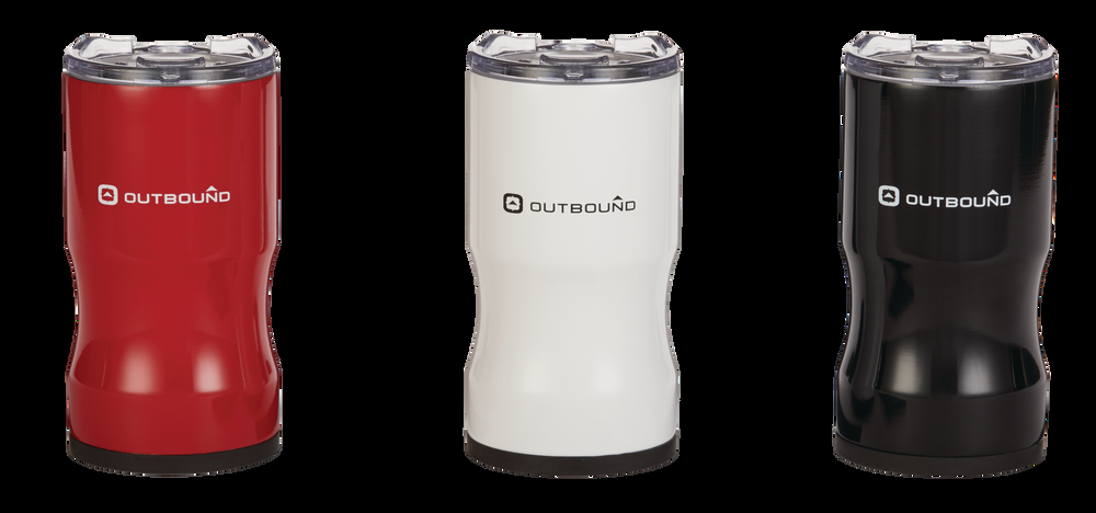 Outbound Deluxe Can Cooler, 360-mL, Assorted Colours