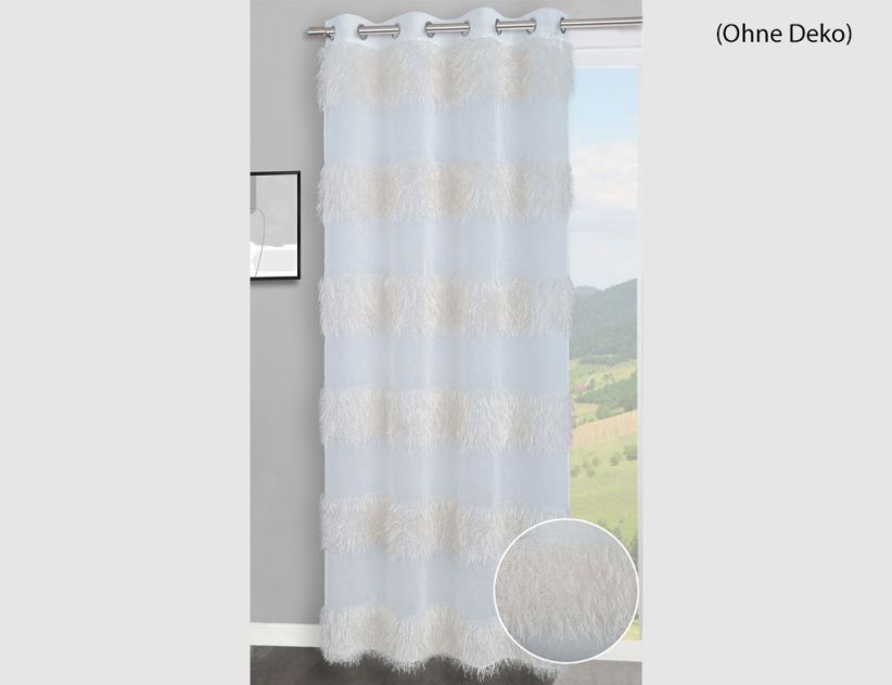 Ösenschal Flocki Natur