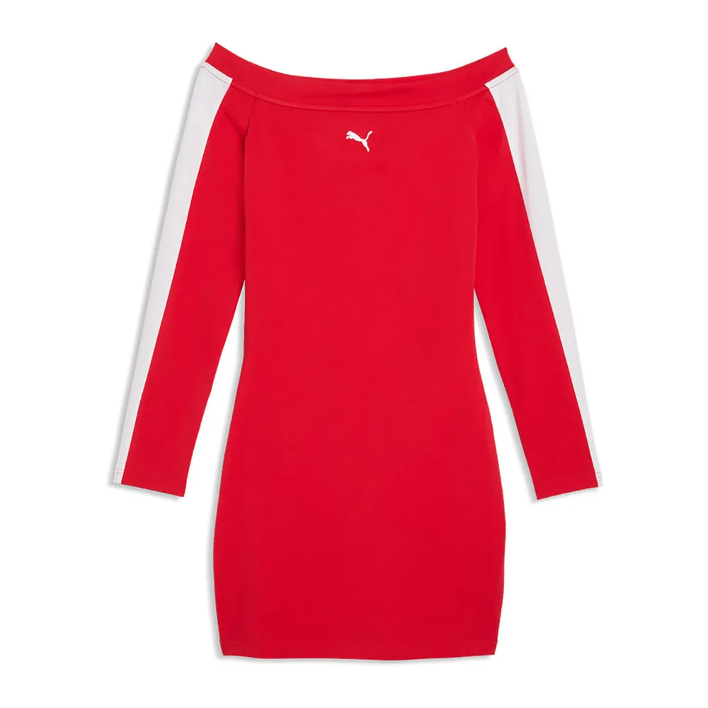 Puma T7 long sleeve short dress