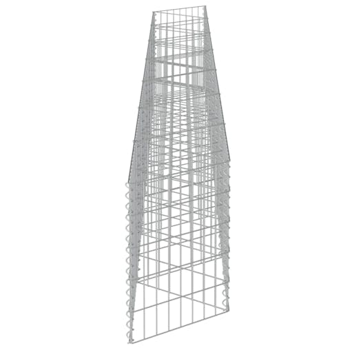 NNEVL Gabion Wall Galvanised Steel 450x30x50 cm