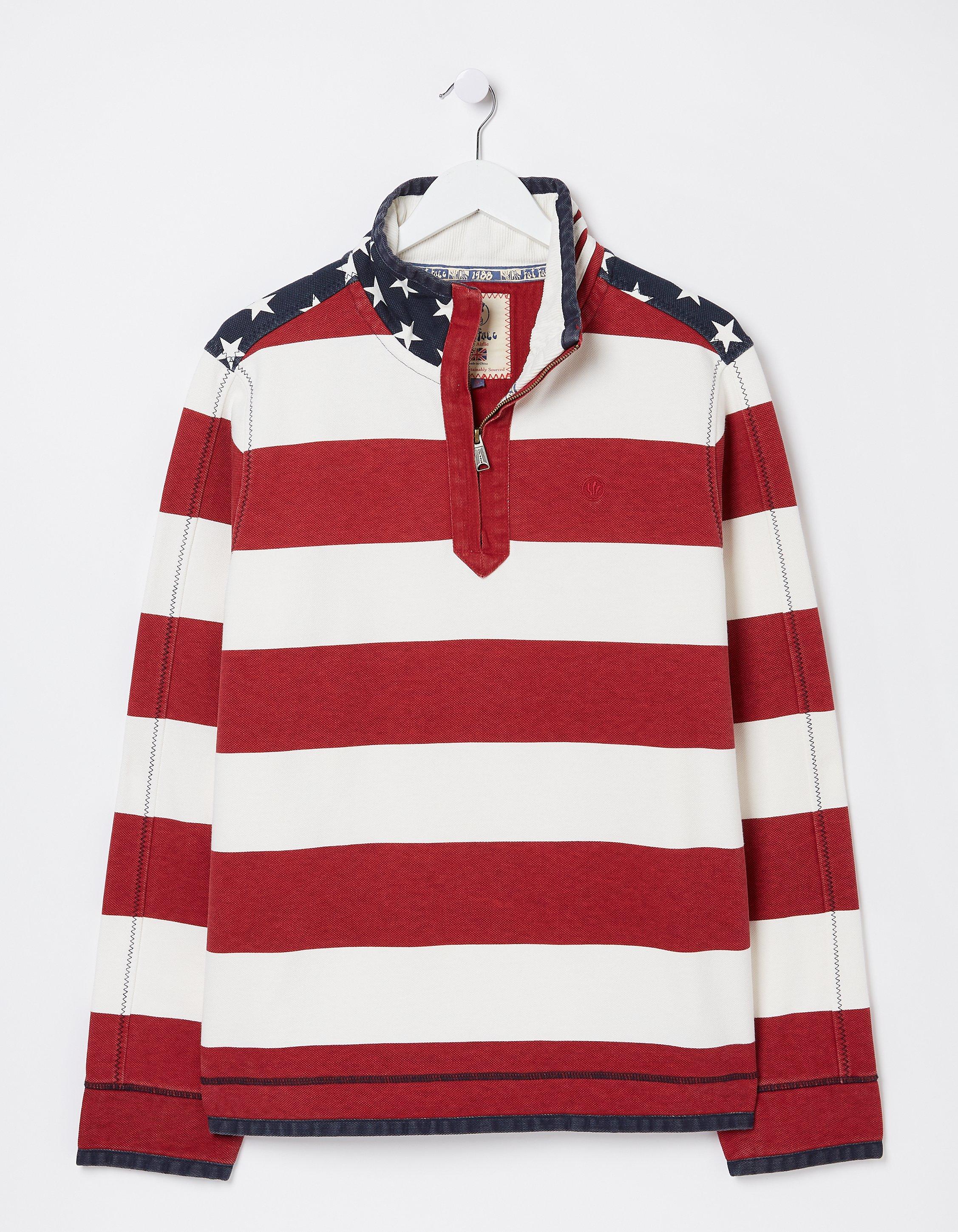 USA Block Stripe Airlie Sweat