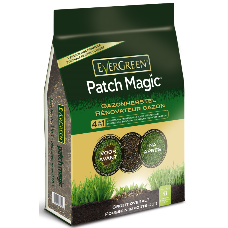 Rénovateur de gazon Patch Magic 4-en-1 7 kg EVERGREEN