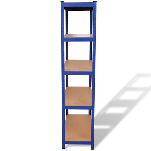 NNEVL Storage Shelf Garage Storage Organizer Blue