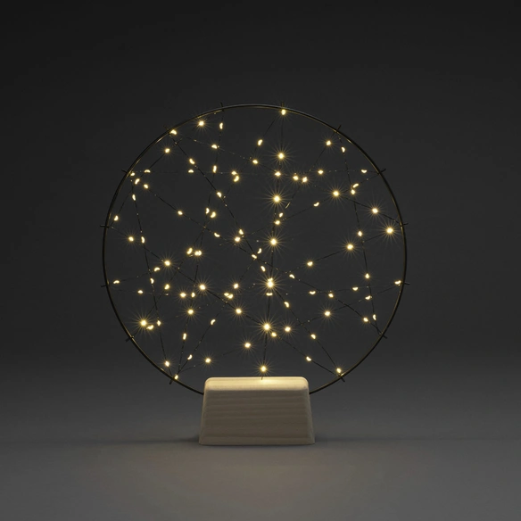 LED Metallsilhouette, Stahl, BxHxL: 5 x 39,5 x 36 cm, inkl. Leuchtmittel
