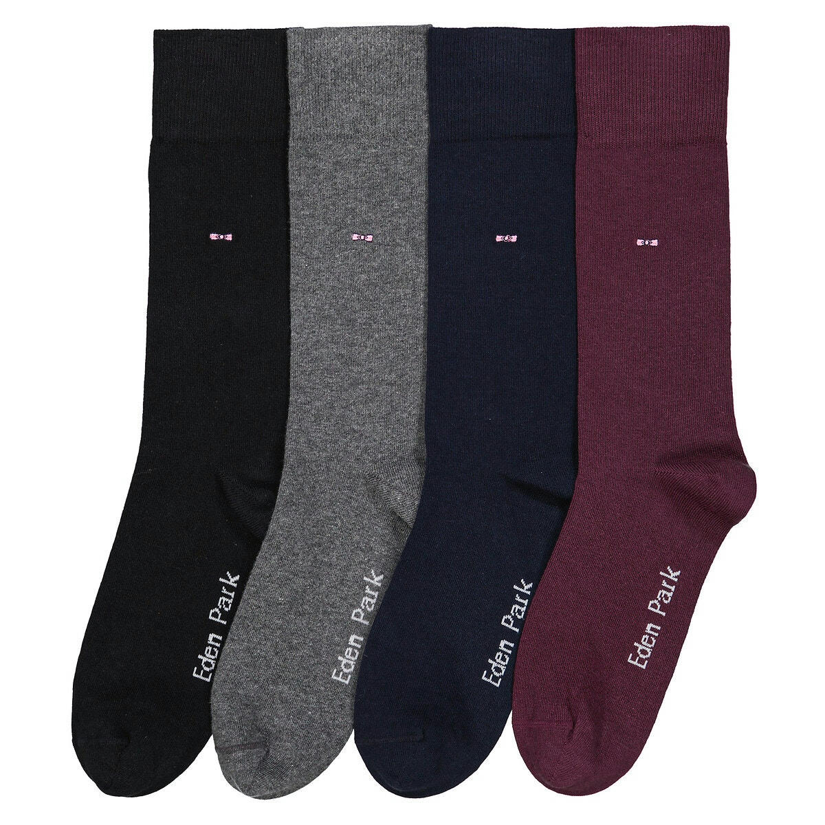 Lot de 4 paires de chaussettes hautes