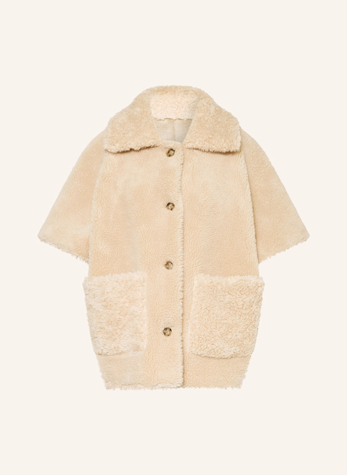 MRS & HUGS Teddyfell-Jacke zum Wenden