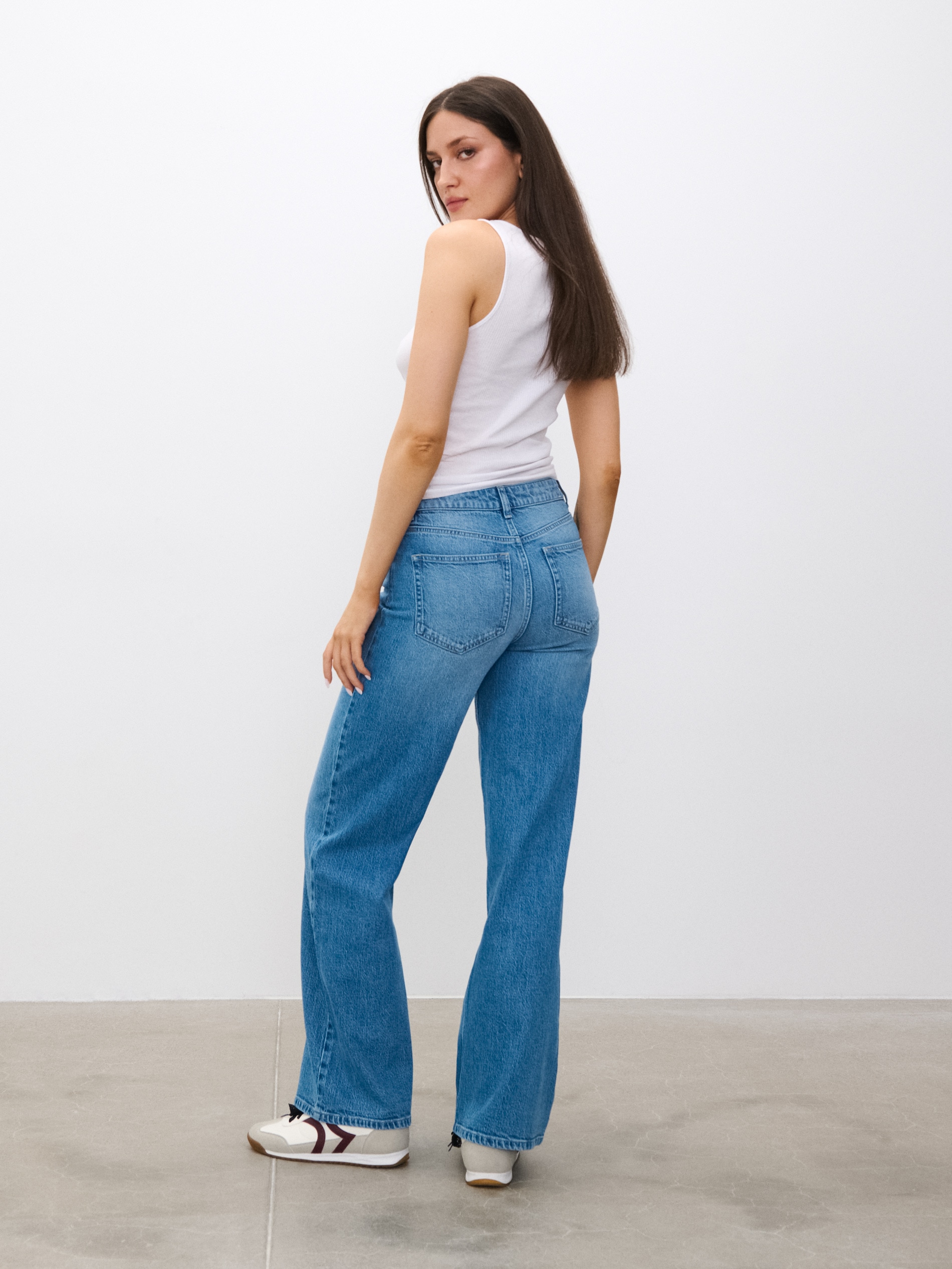 Jeansy wide leg