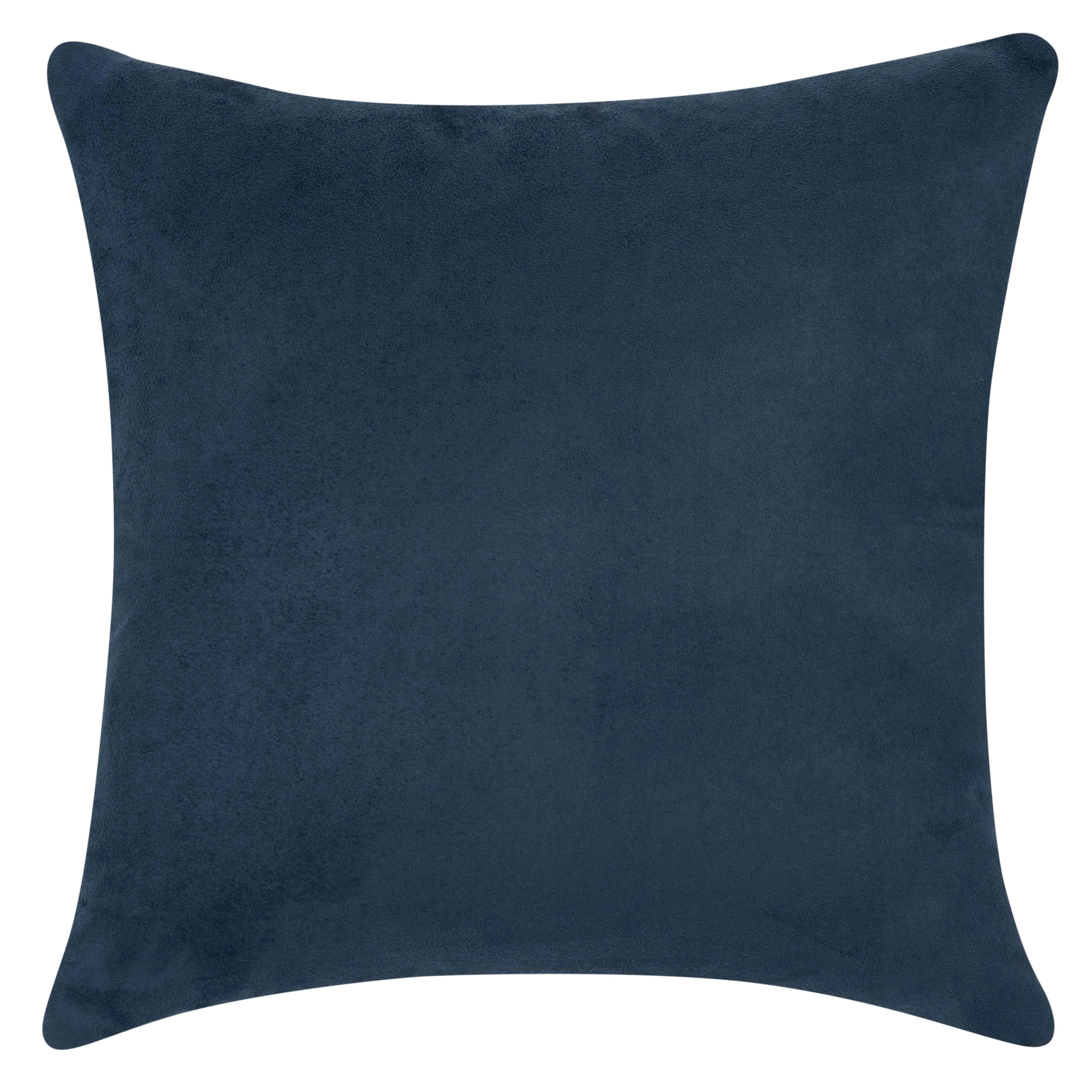 SWEDINE - Coussin bleu marine 40x40