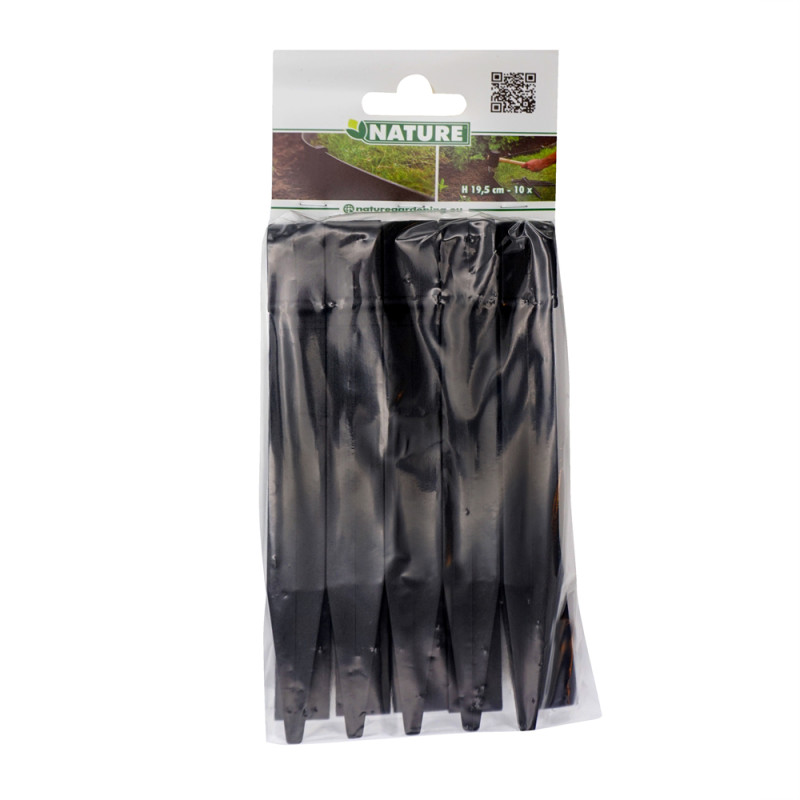 Ancre pour bordure noire 19,5 cm 10 pièces