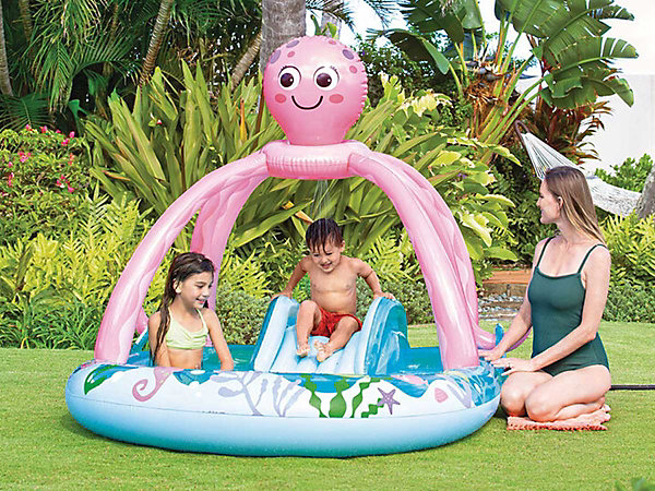 Aire de jeux gonflable Pieuvre - Intex