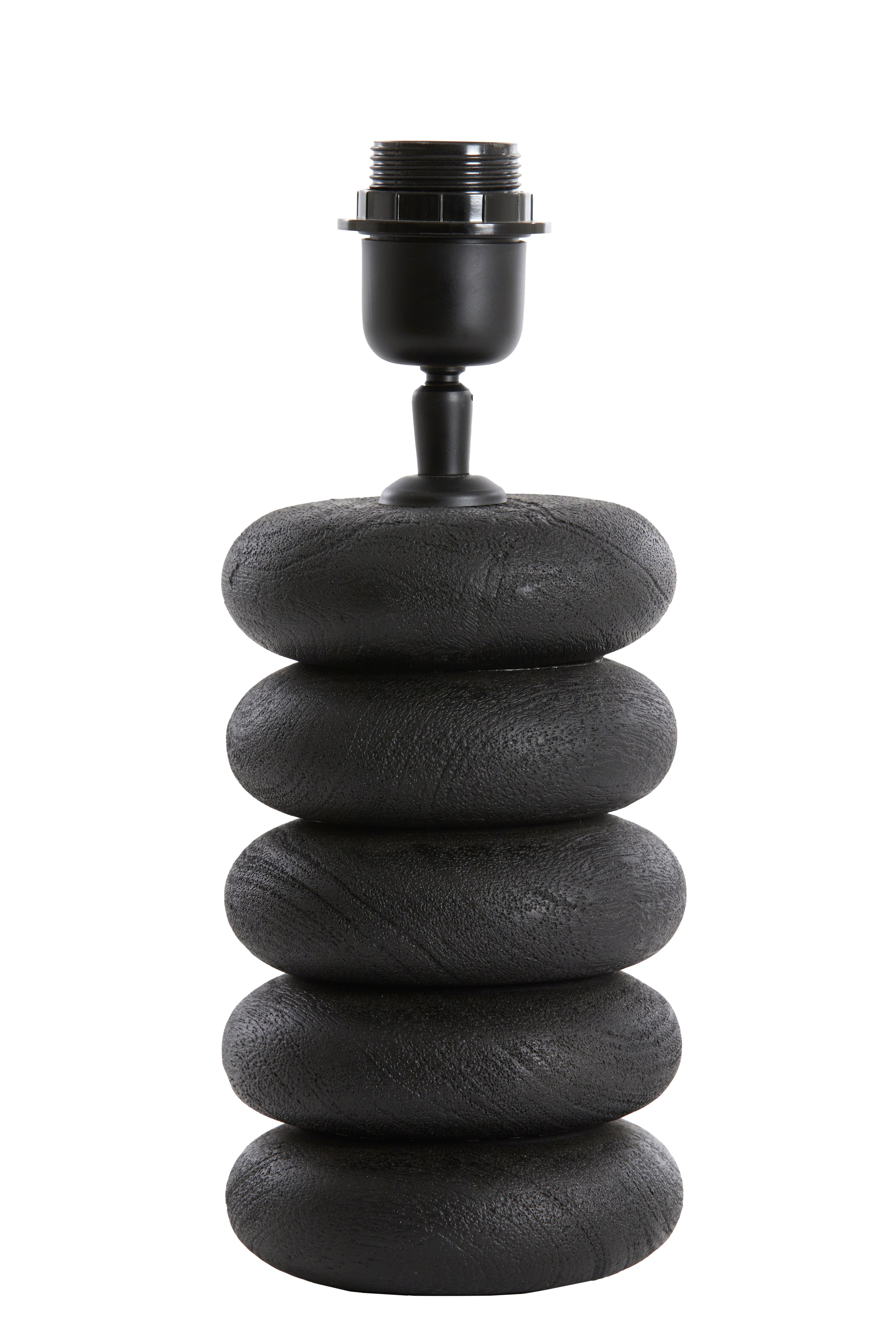 Light & Living lampvoet BUDONGO - Ø12x21cm - zwart