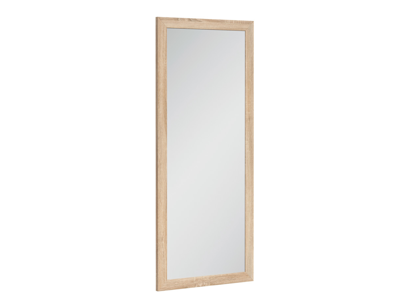 Lustro ścienne Kaspian 116x49 cm brązowe