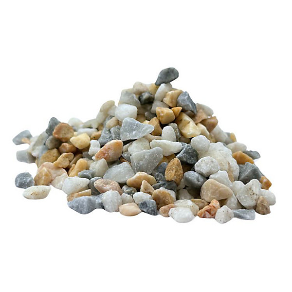 BIG BAG de  /- 1000 Kg Gravier de Marbre Multicolore Hawaï Siena (Rose, Jaune, Gris...) 6/8 mm - Livraison PREMIUM