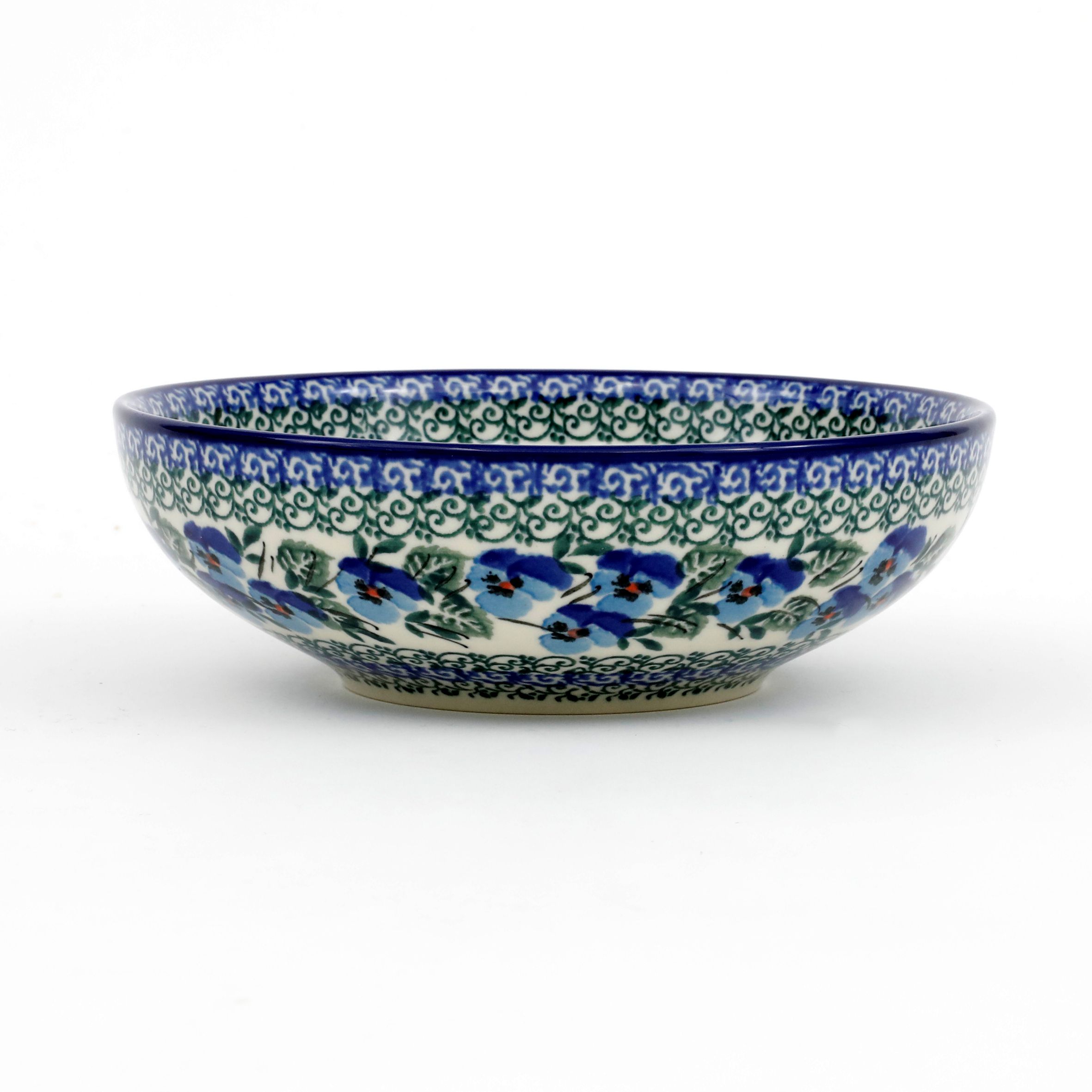 Miska ceramiczna B90 0,5l  2273X Kobaltowe bratki