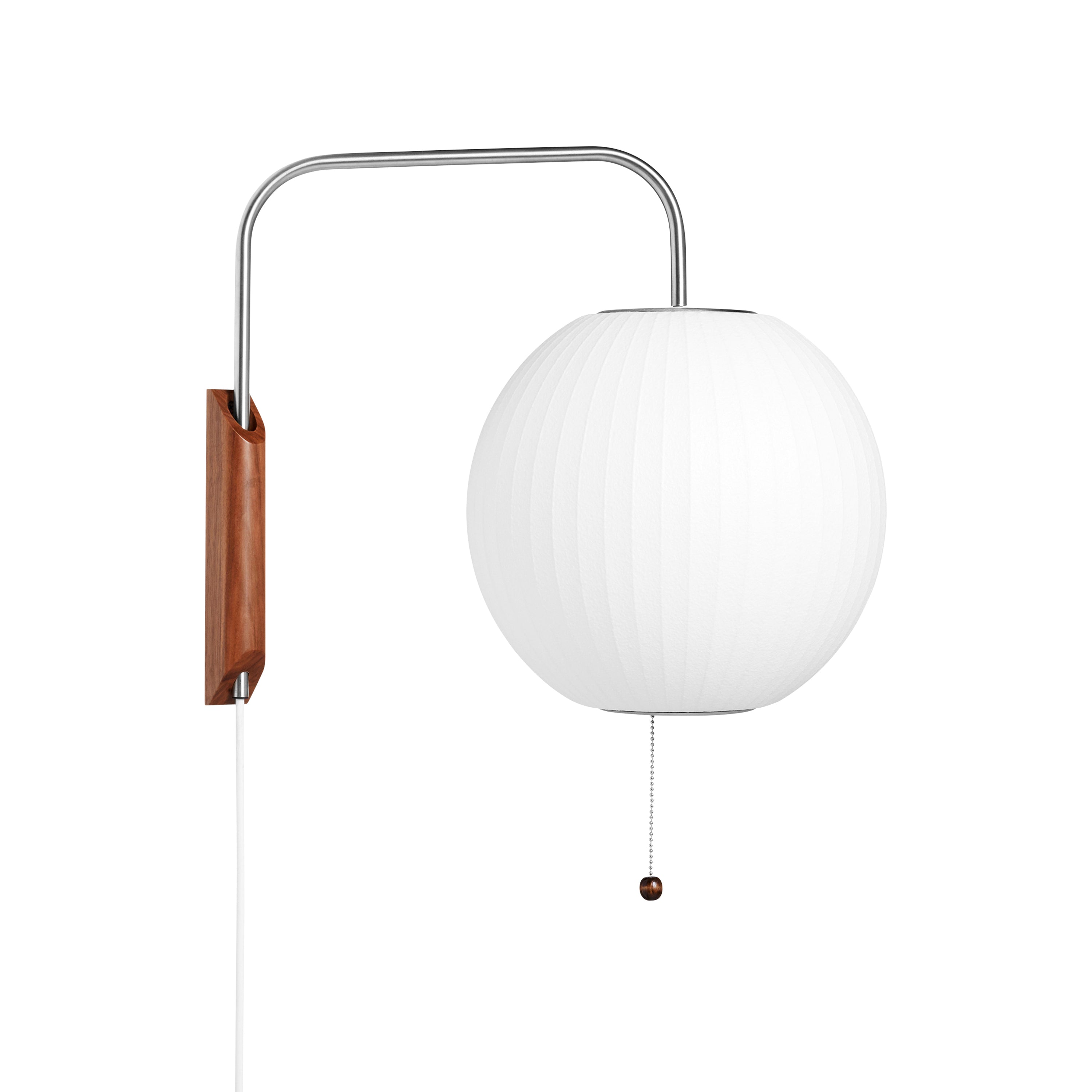 HAY Nelson Bubble Ball Cabled Wandlamp - Off-White