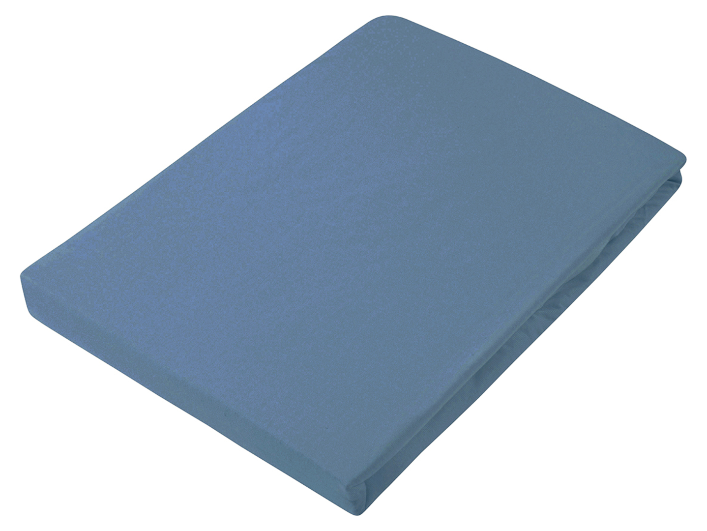 Prześcieradło z gumką Tess jersey 200x220 cm niebieskie